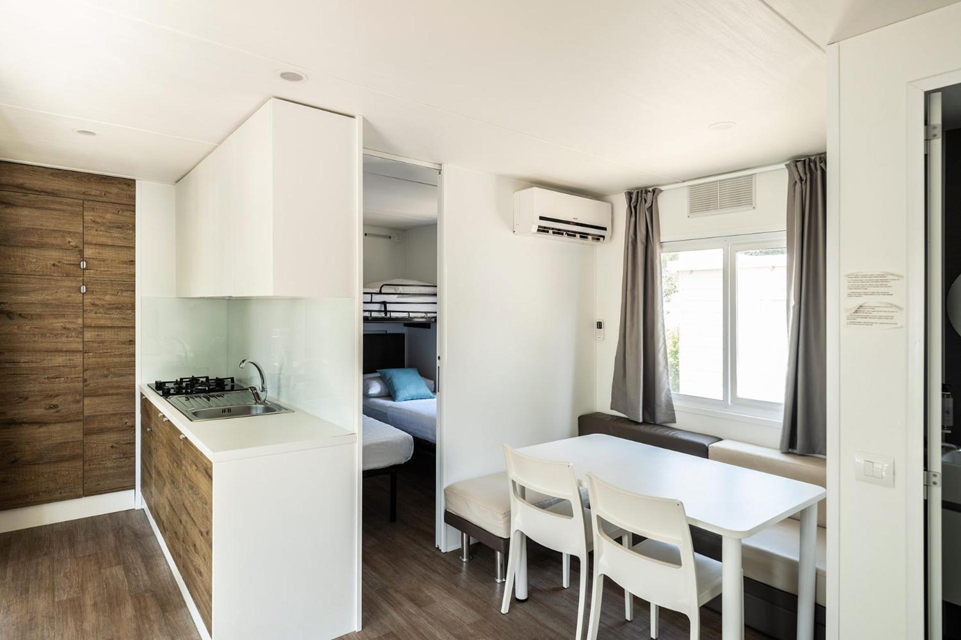 Superior Stacaravan met 2 Slaapkamers